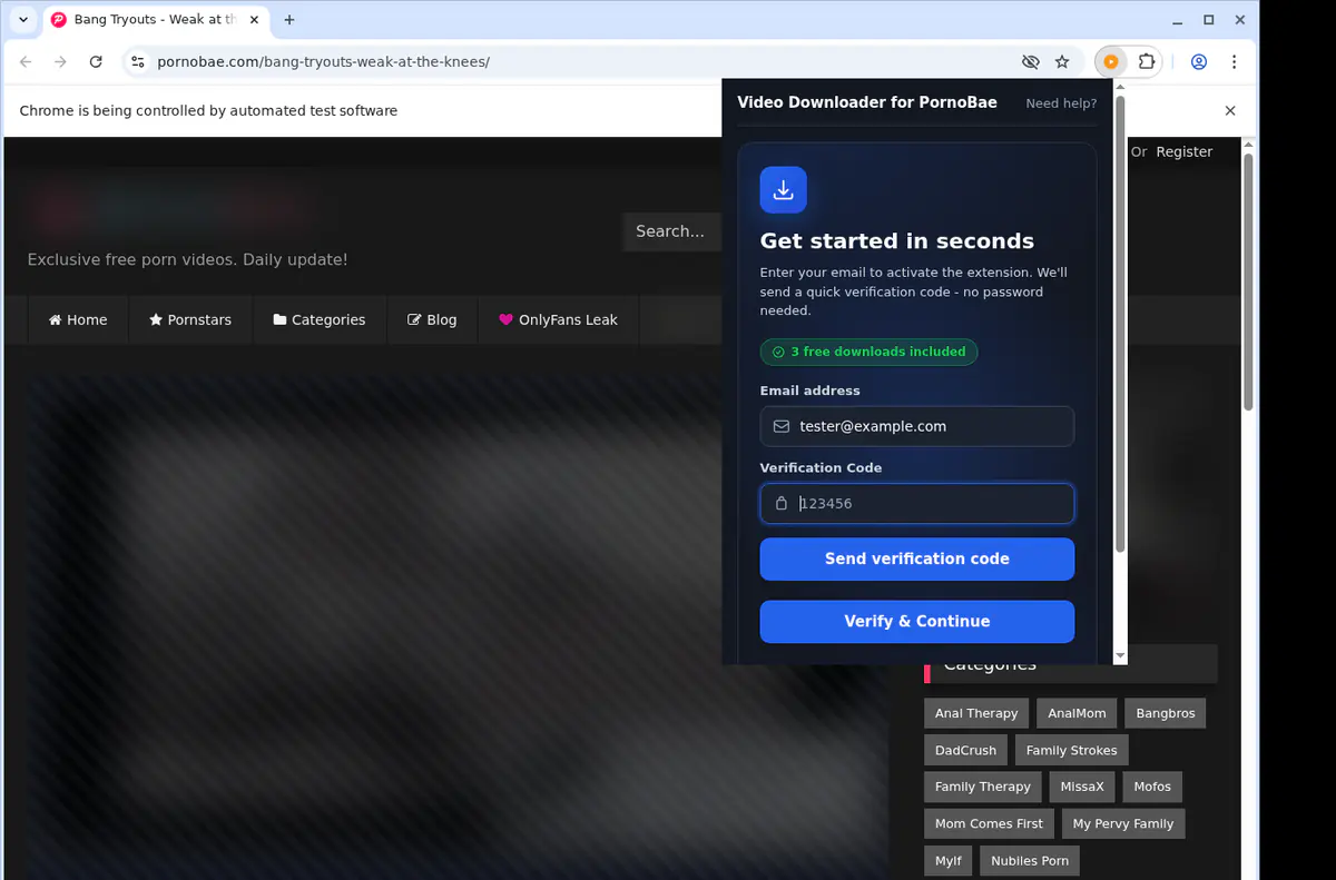 Pornobae Video Downloader screenshot 4